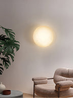 Eurthais Minimalist Alabaster Wall Light