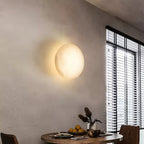 Eurthais Minimalist Alabaster Wall Light