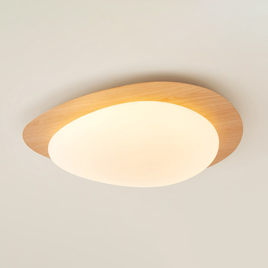 Muto Pebble Walnut Ceiling Light - image 23