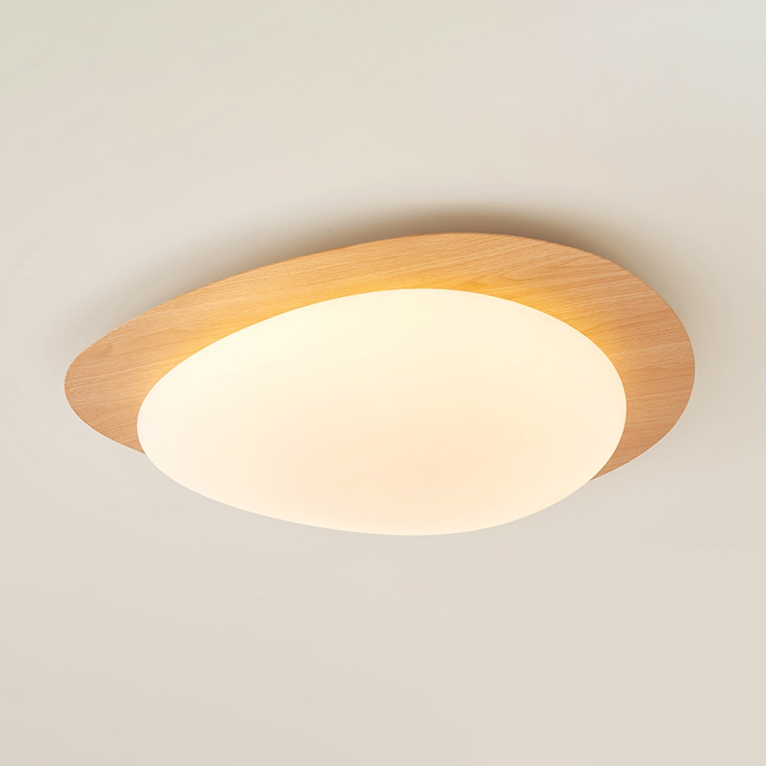 Muto Pebble Walnut Ceiling Light - image 23