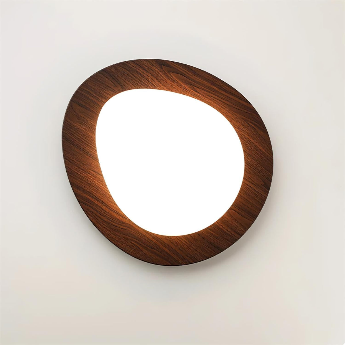 Muto Pebble Walnut Ceiling Light - image 16