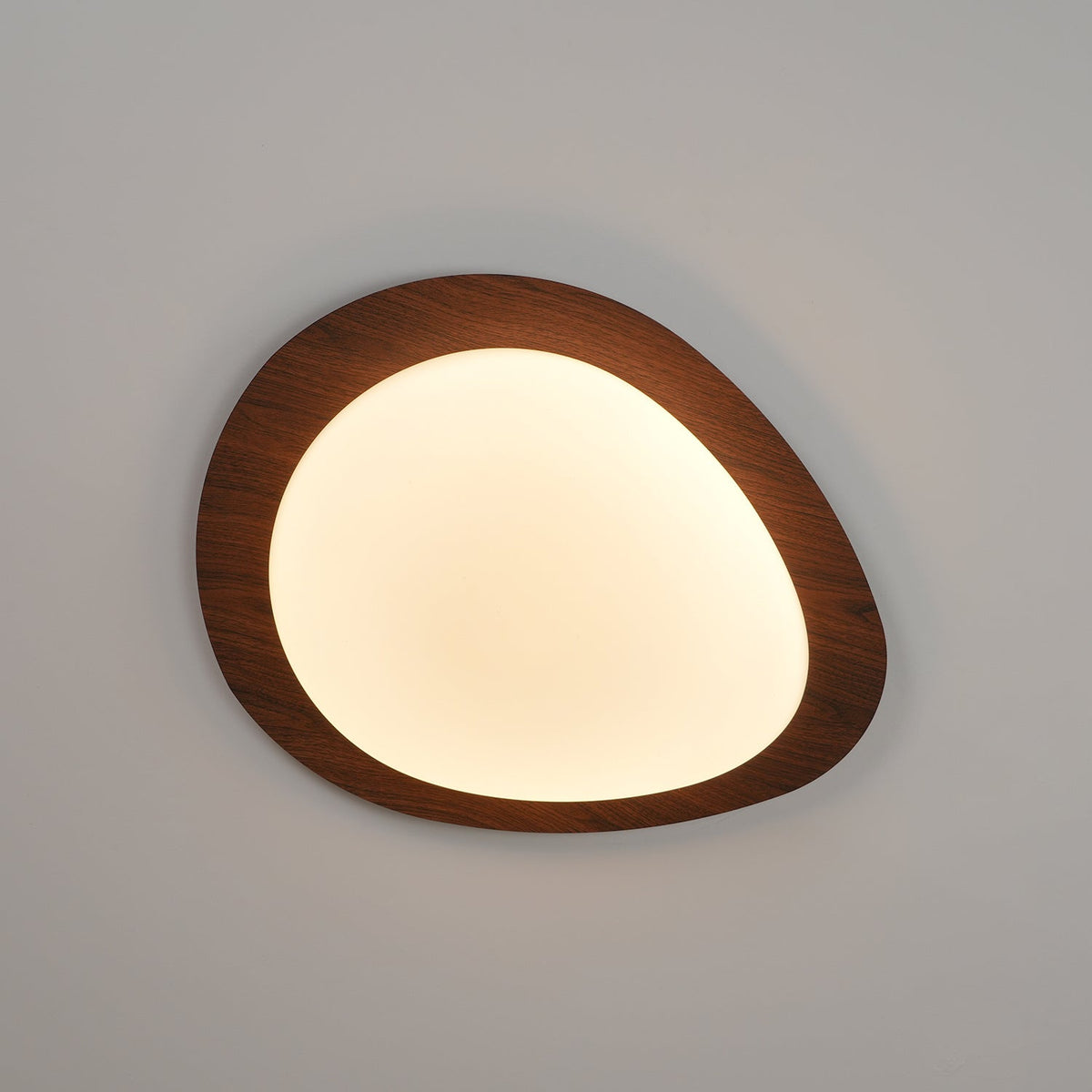 Muto Pebble Walnut Ceiling Light - image 12