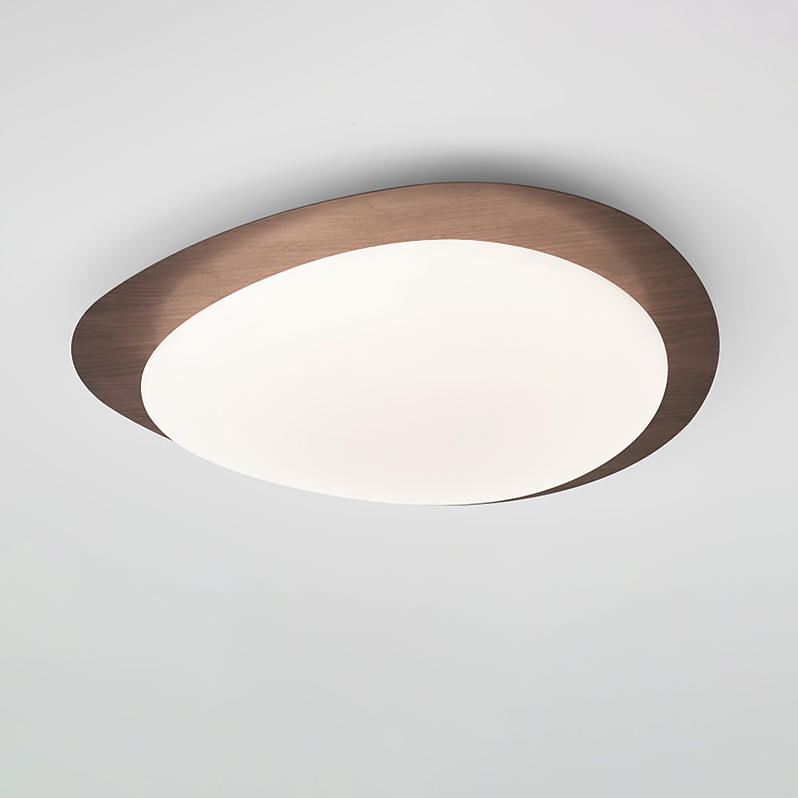 Muto Pebble Walnut Ceiling Light - image 20