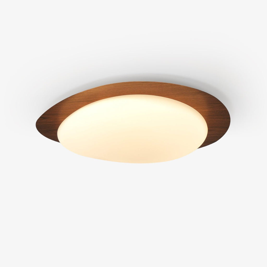 Muto Pebble Walnut Ceiling Light - image 26