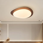 Muto Pebble Walnut Ceiling Light - image 4