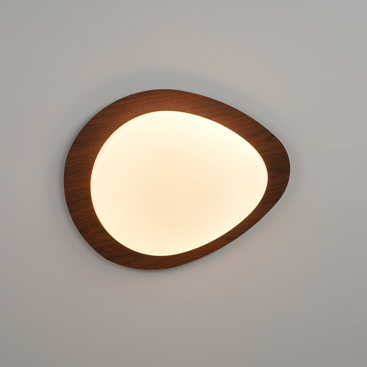 Muto Pebble Walnut Ceiling Light - image 11