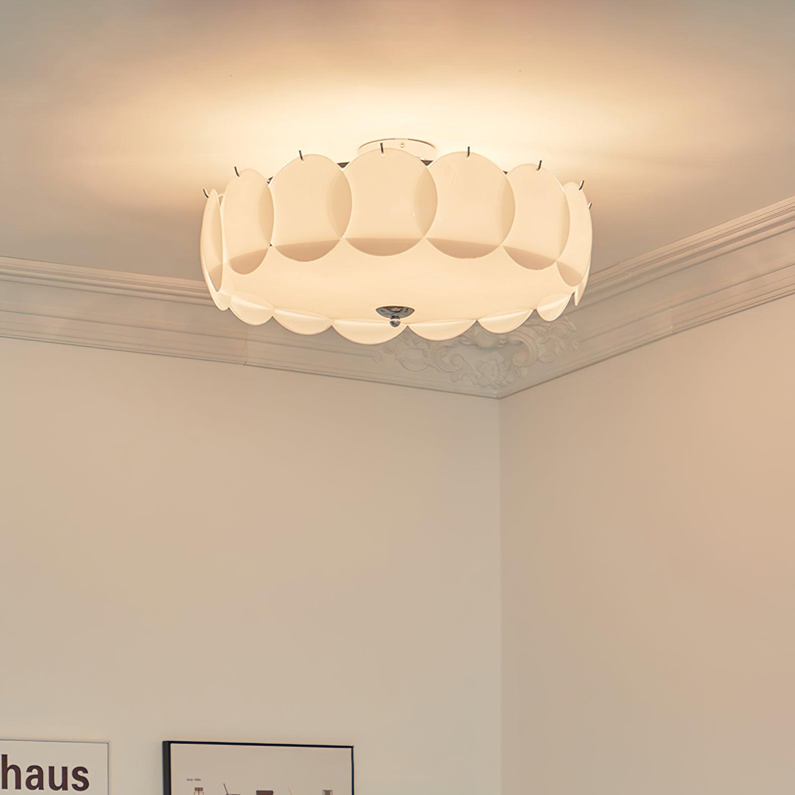 Valentina Petal Shell Ceiling Light