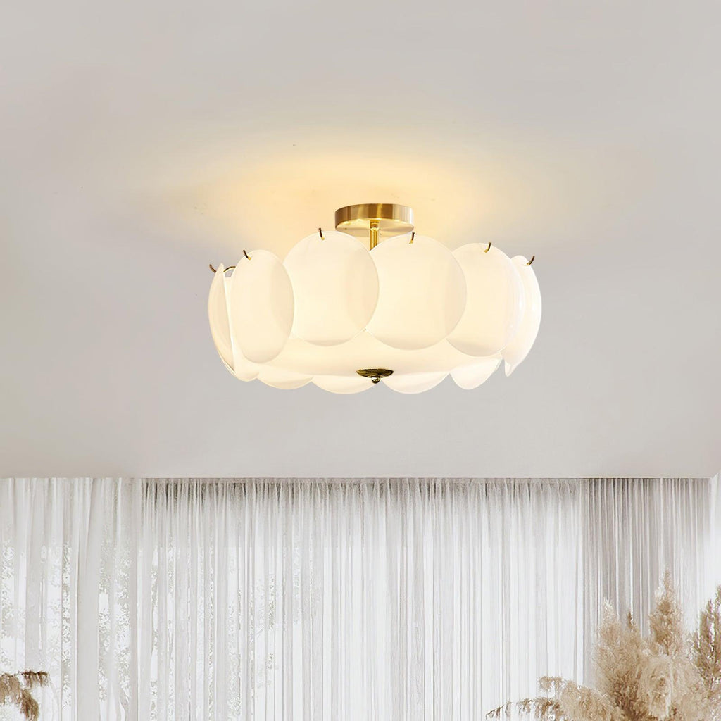 Valentina Petal Shell Ceiling Light