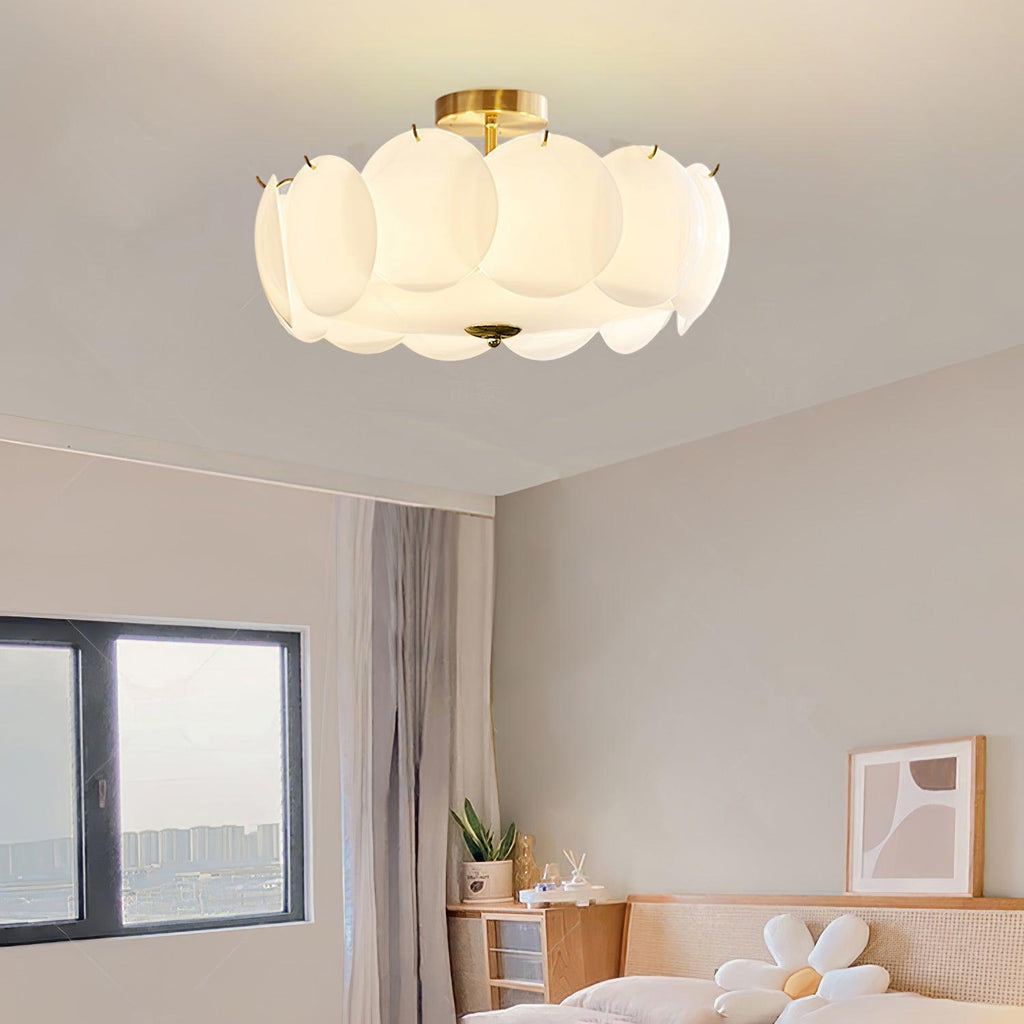 Valentina Petal Shell Ceiling Light