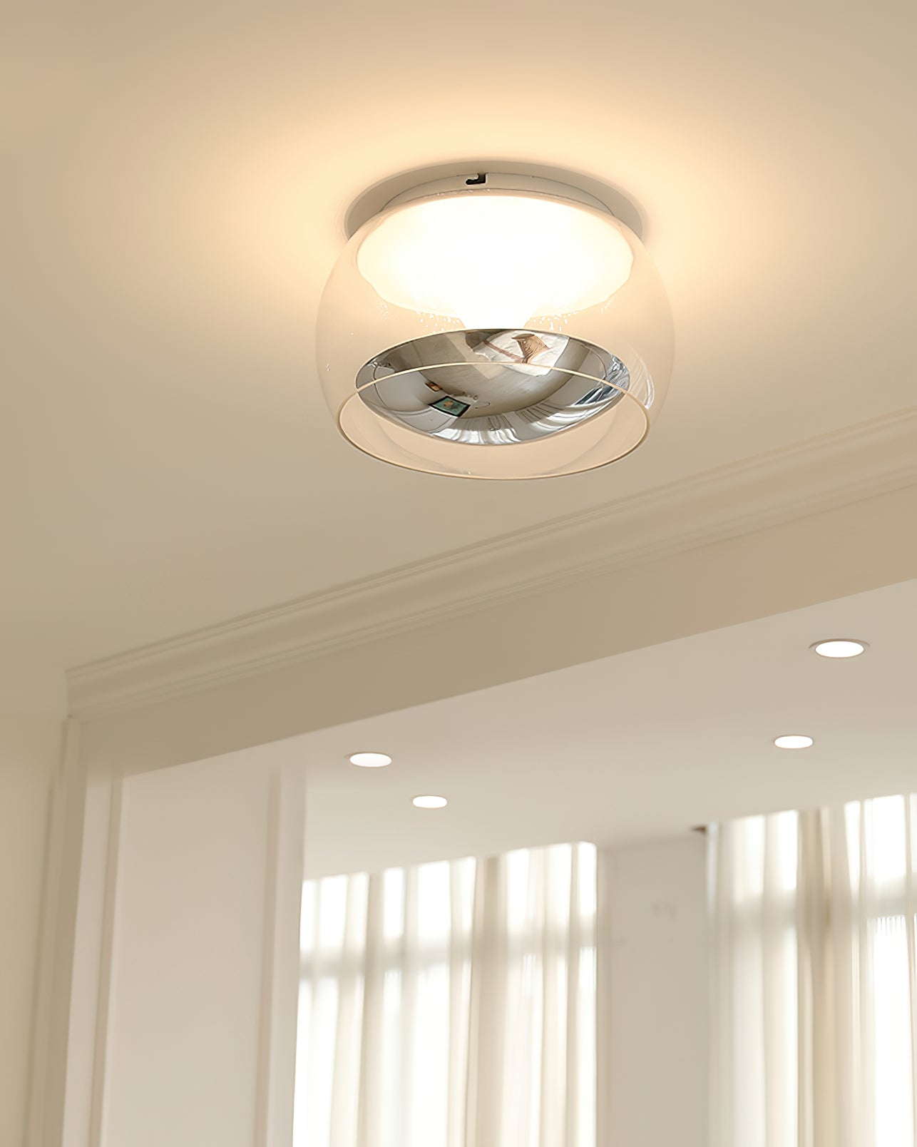 Eshair Nordic Art Pendulum Glass Ceiling Light