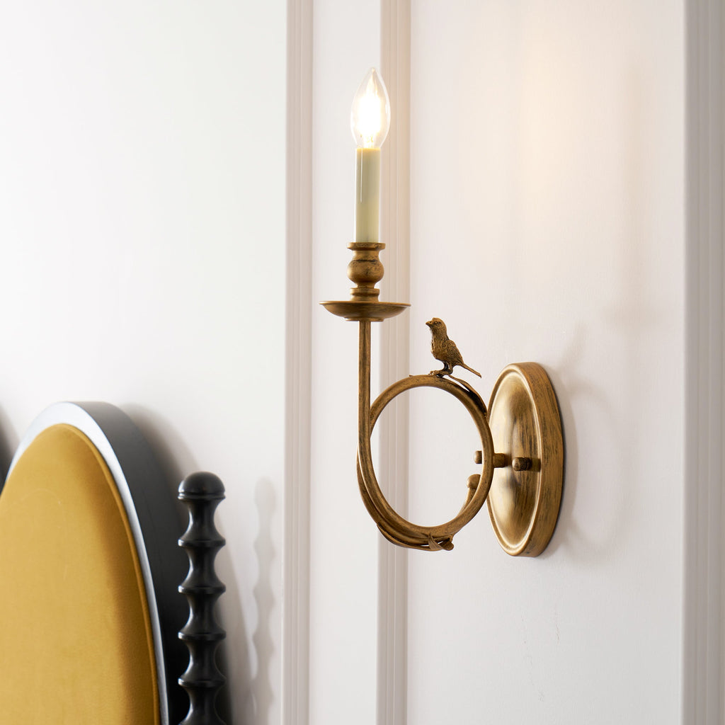 Silva Vintage Bird  Indoor Wall Sconce - image 3