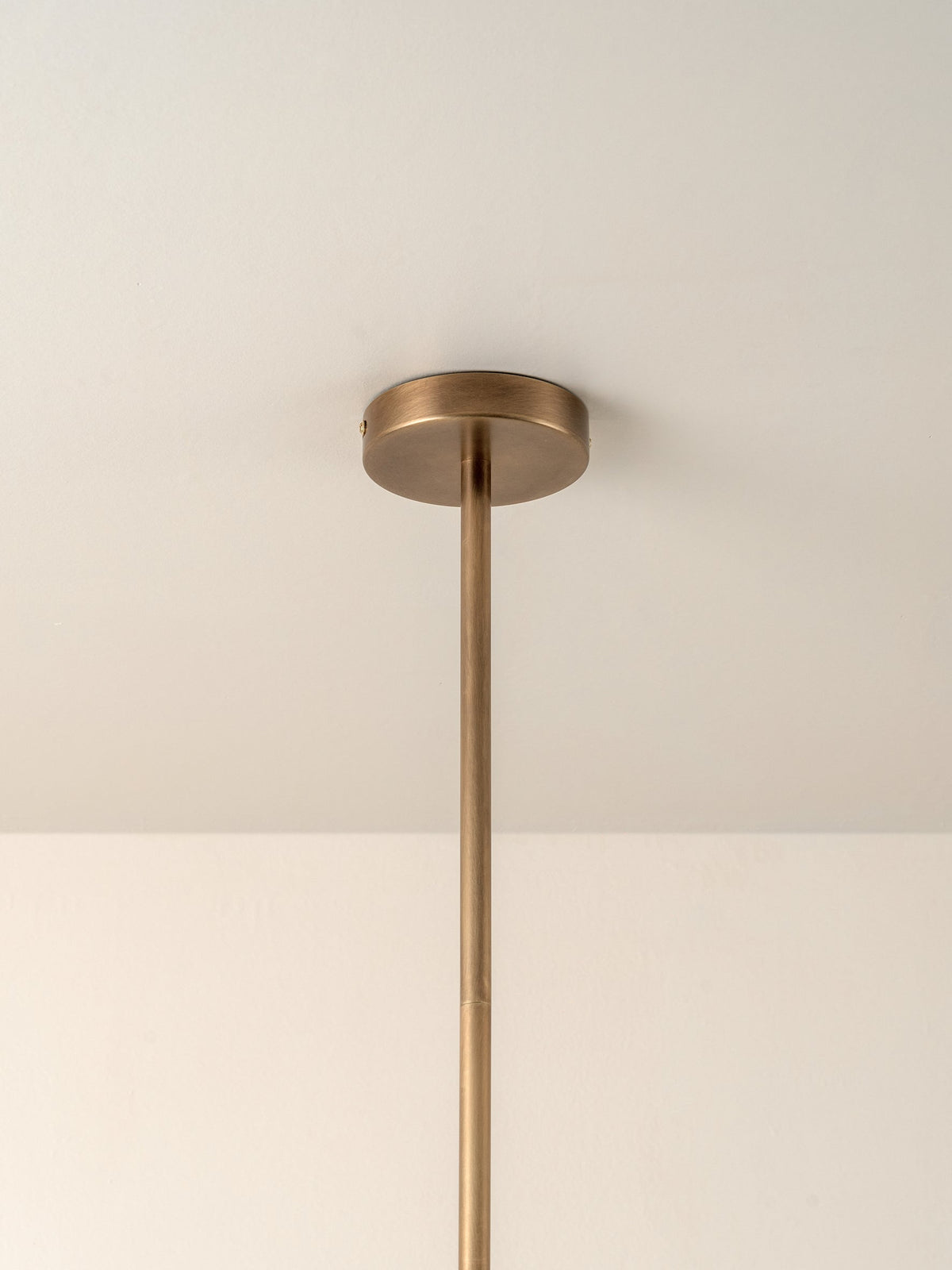 Ilvelia Modern Minimalist Brass Glass Chandelier