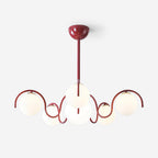 Aria  Chandelier  Blossom  Cruving Arm