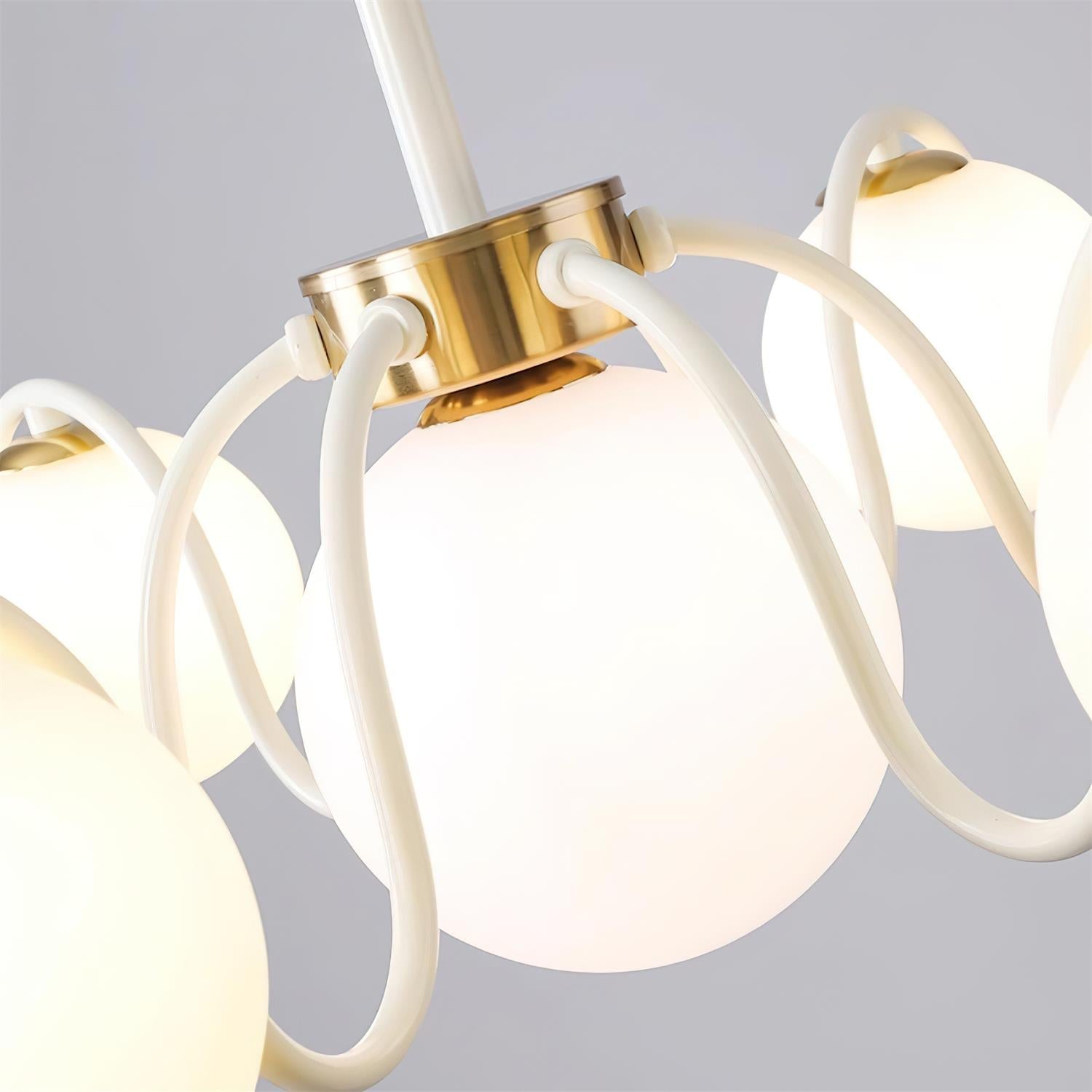 Aria  Chandelier  Blossom  Cruving Arm