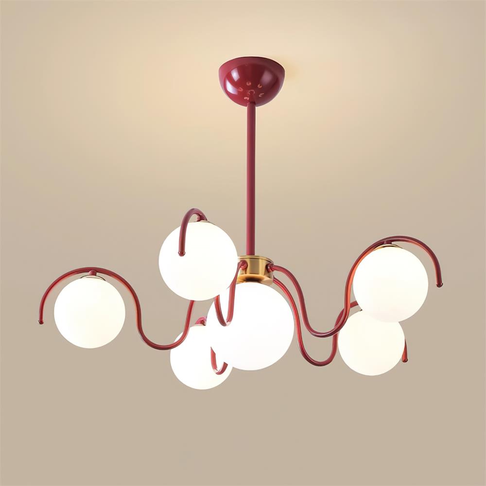 Aria  Chandelier  Blossom  Cruving Arm