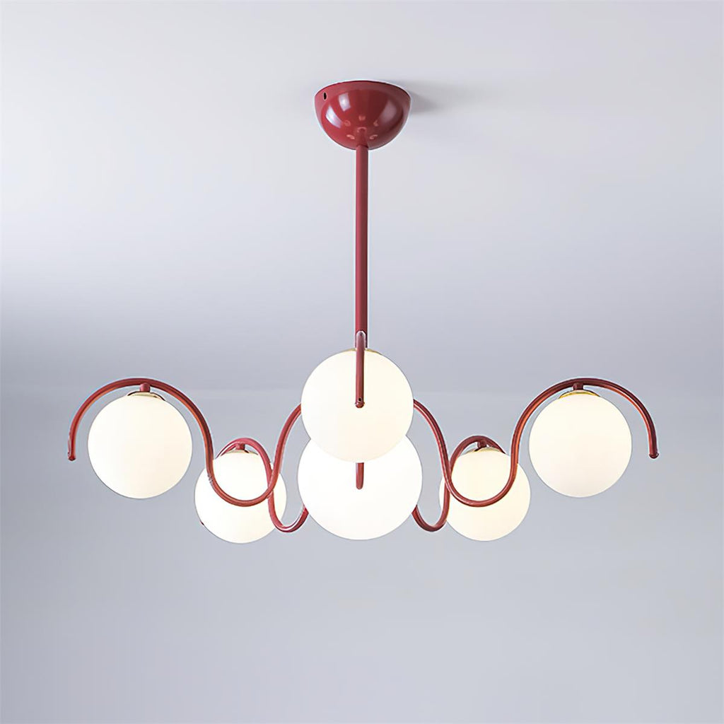 Aria  Chandelier  Blossom  Cruving Arm