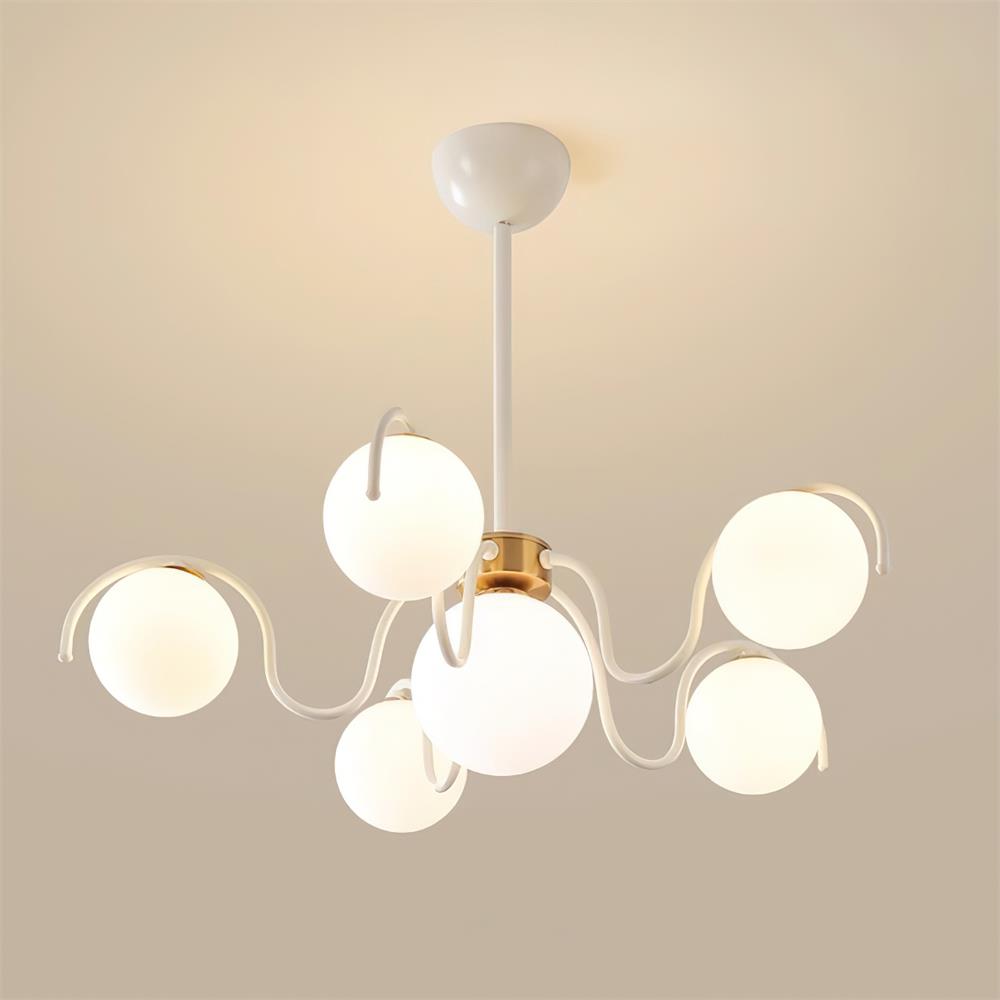 Aria  Chandelier  Blossom  Cruving Arm