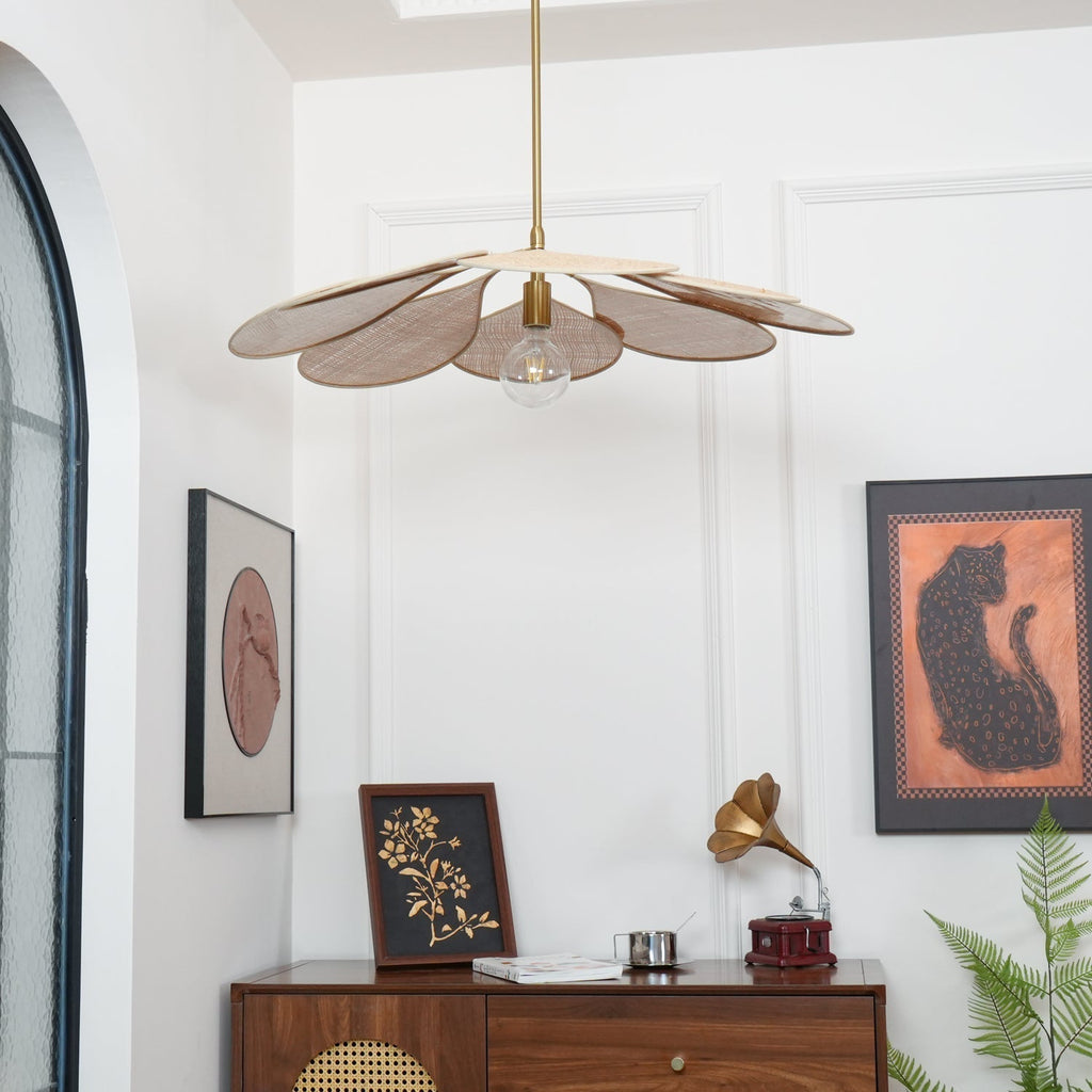 Flora Bohemian Fabric Pendant Lamp