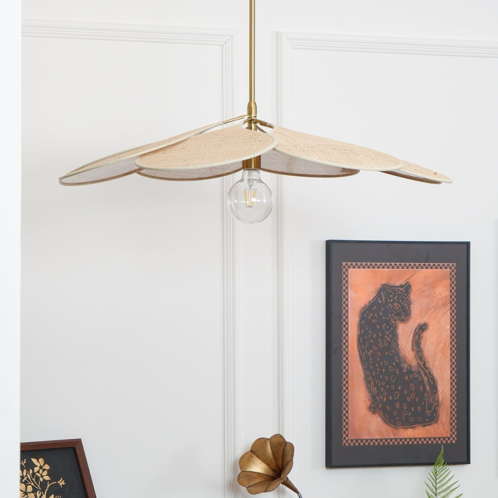 Flora Bohemian Fabric Pendant Lamp