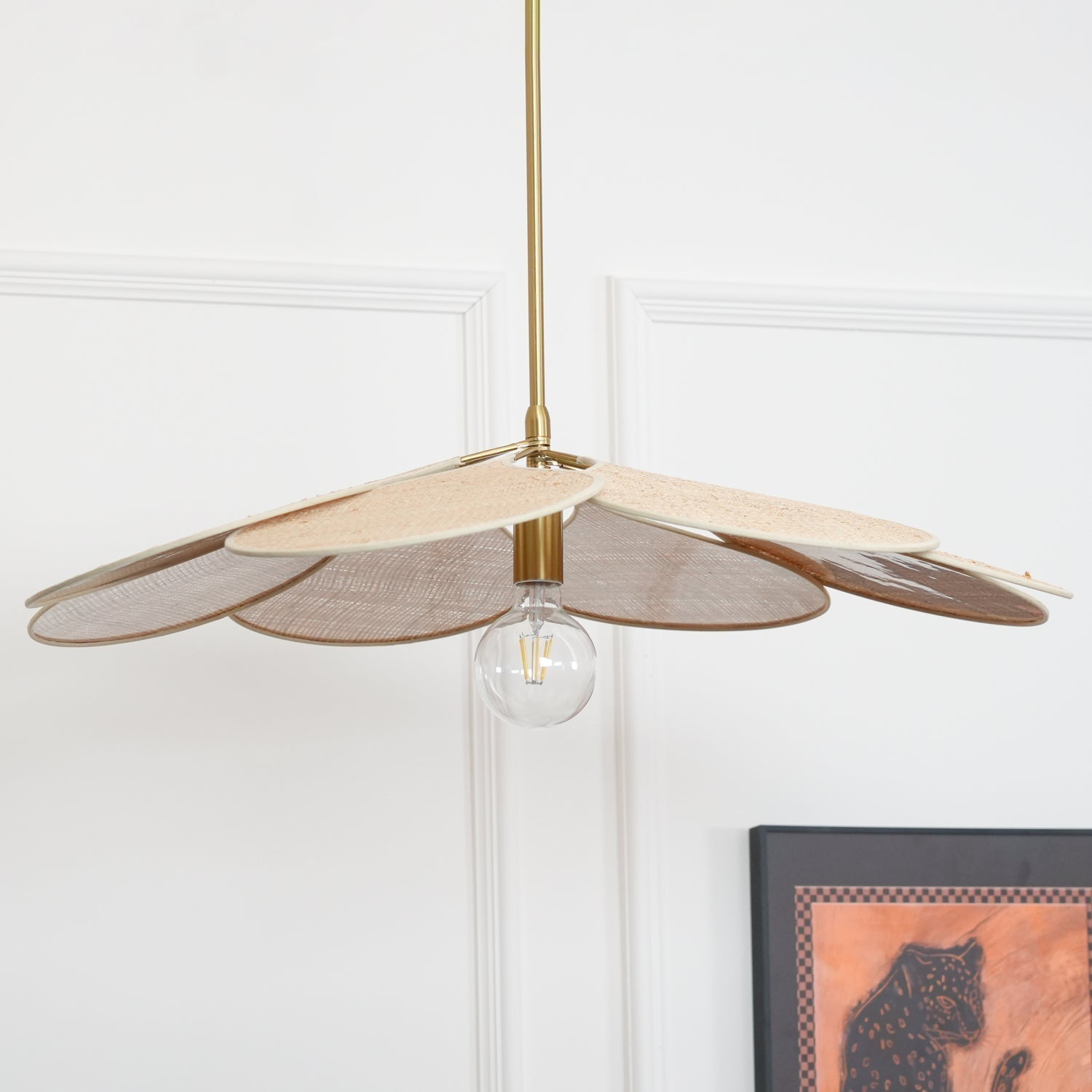 Flora Bohemian Fabric Pendant Lamp