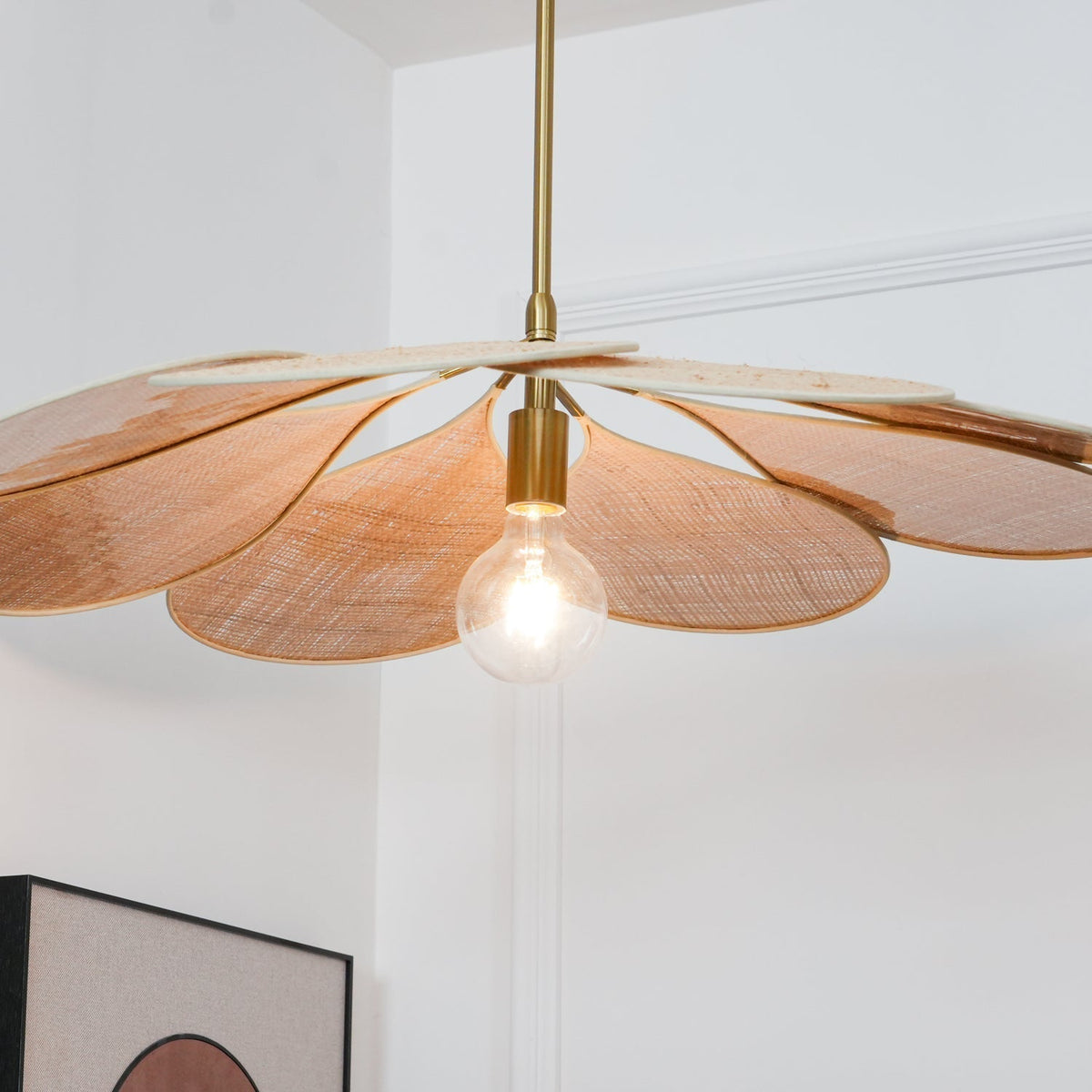 Flora Bohemian Fabric Pendant Lamp