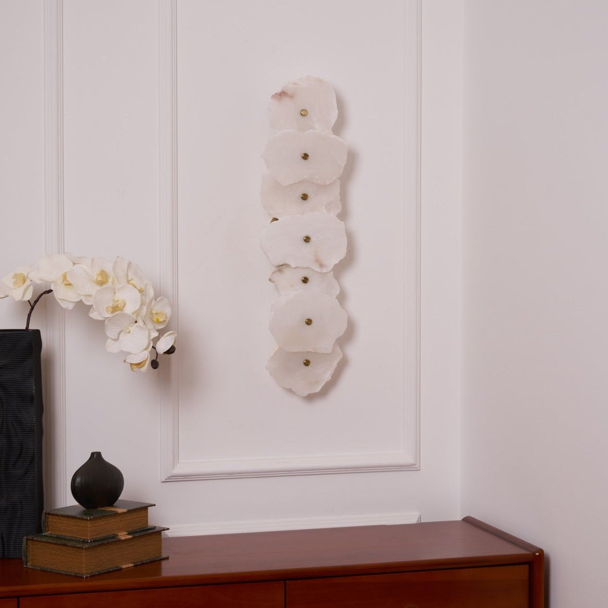 Ritta Alabaster Flower Wall Lamp - image 6