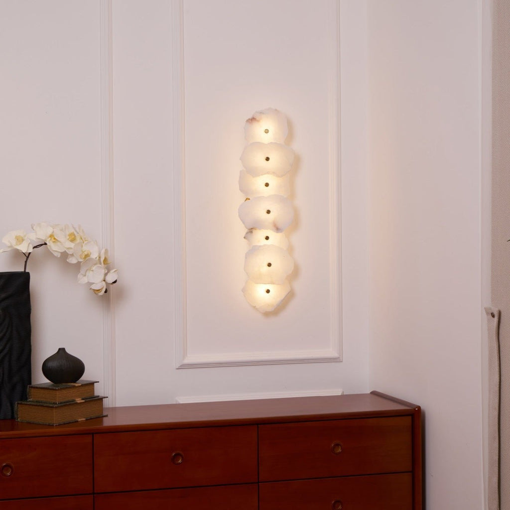 Ritta Alabaster Flower Wall Lamp - image 37
