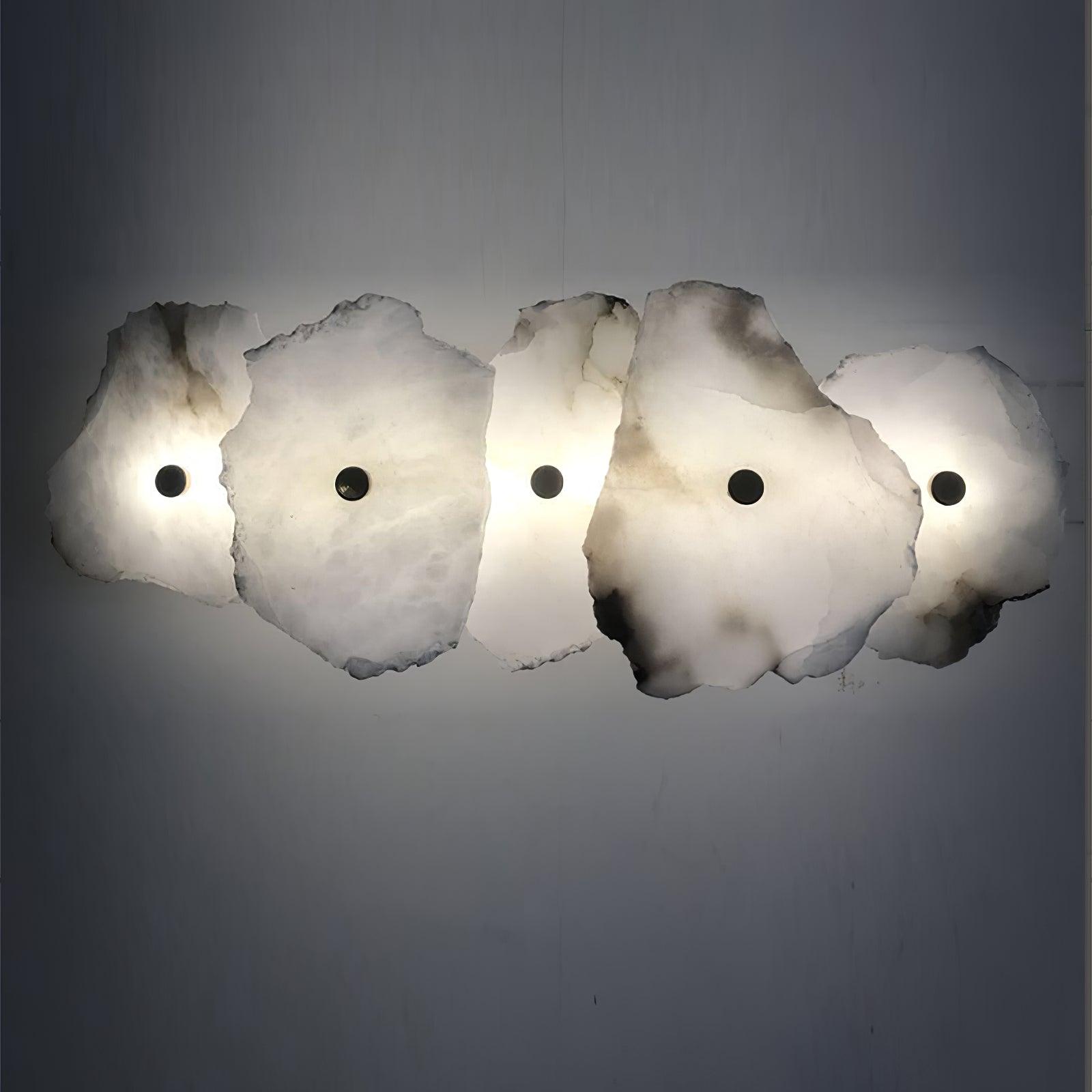 Ritta Alabaster Flower Wall Lamp - image 17