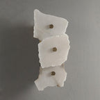 Alaeila Floral Cluster Alabaster Wall Light