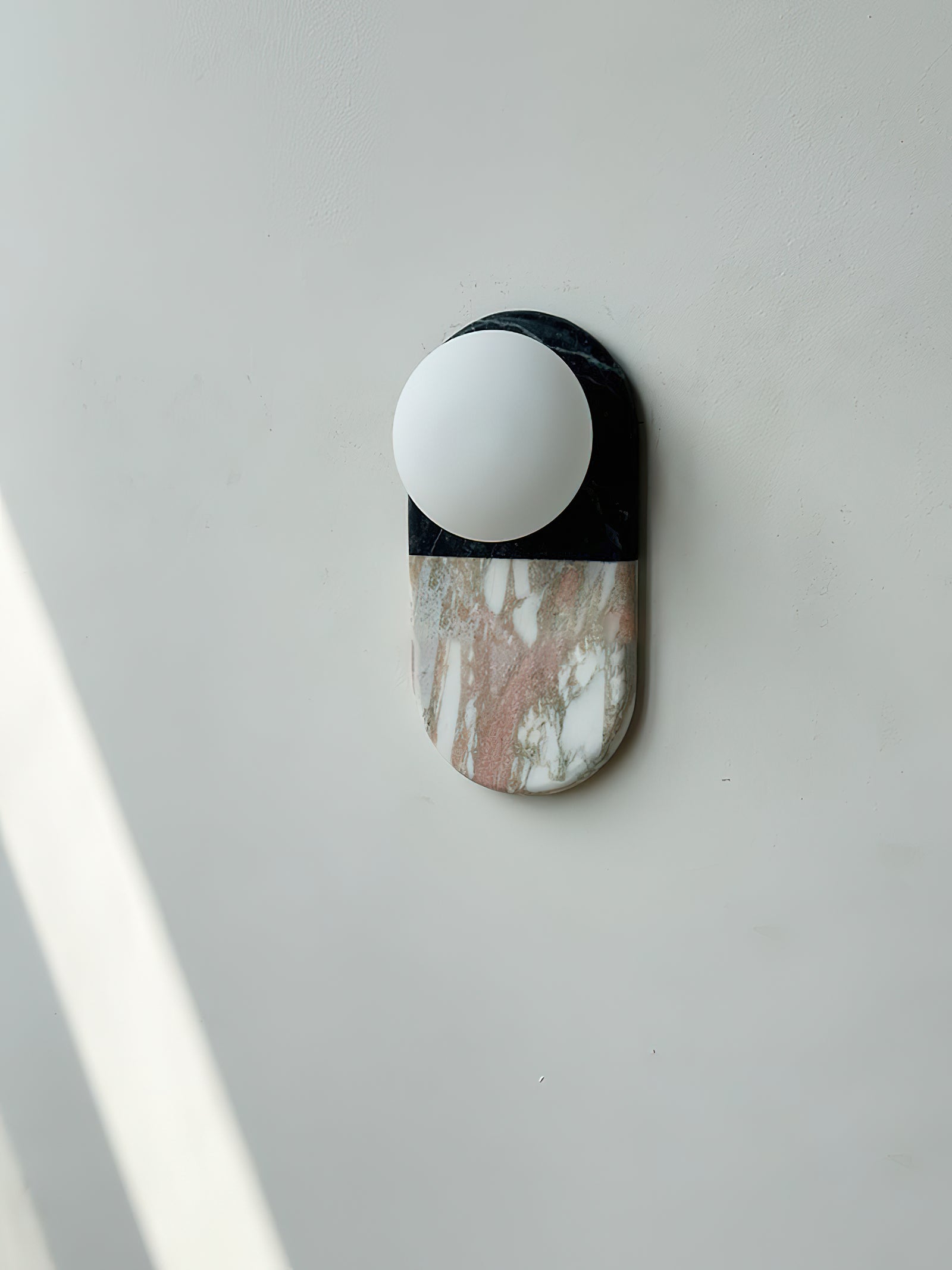 Alvynan Modern Minimalist Marble Sconce Wall Lamp