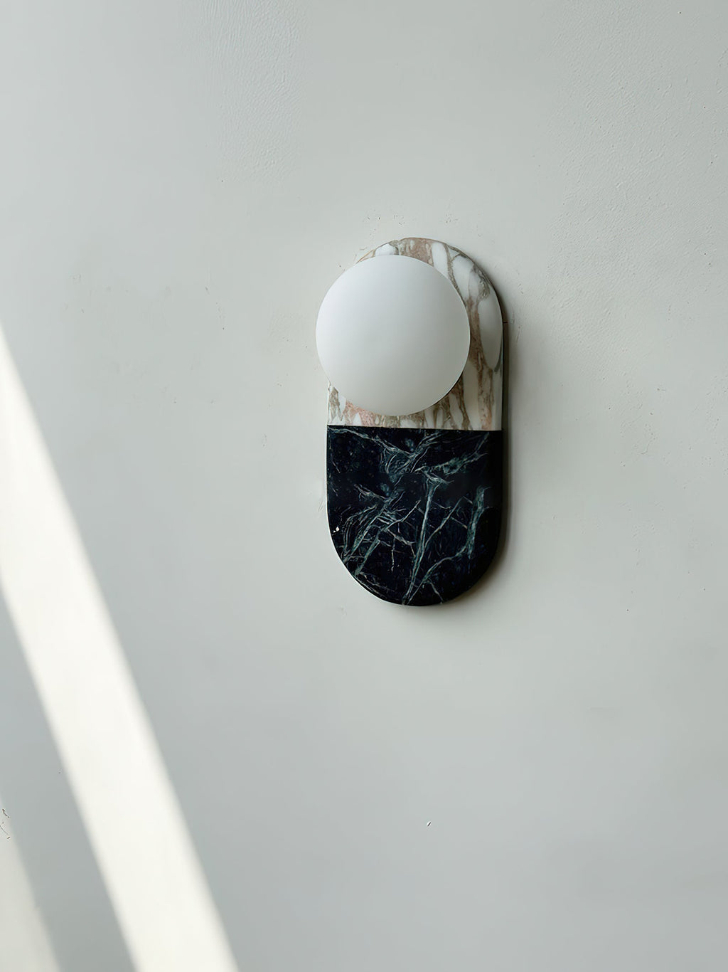 Alvynan Modern Minimalist Marble Sconce Wall Lamp