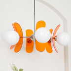 Aira  Chandelier Brown &Orange