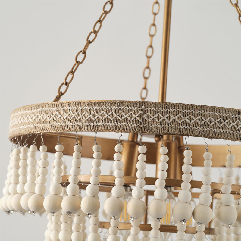 Avrinir Postmodern Luxury Large Wooden Chandelier