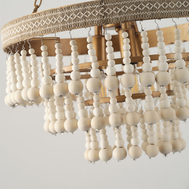 Avrinir Postmodern Luxury Large Wooden Chandelier