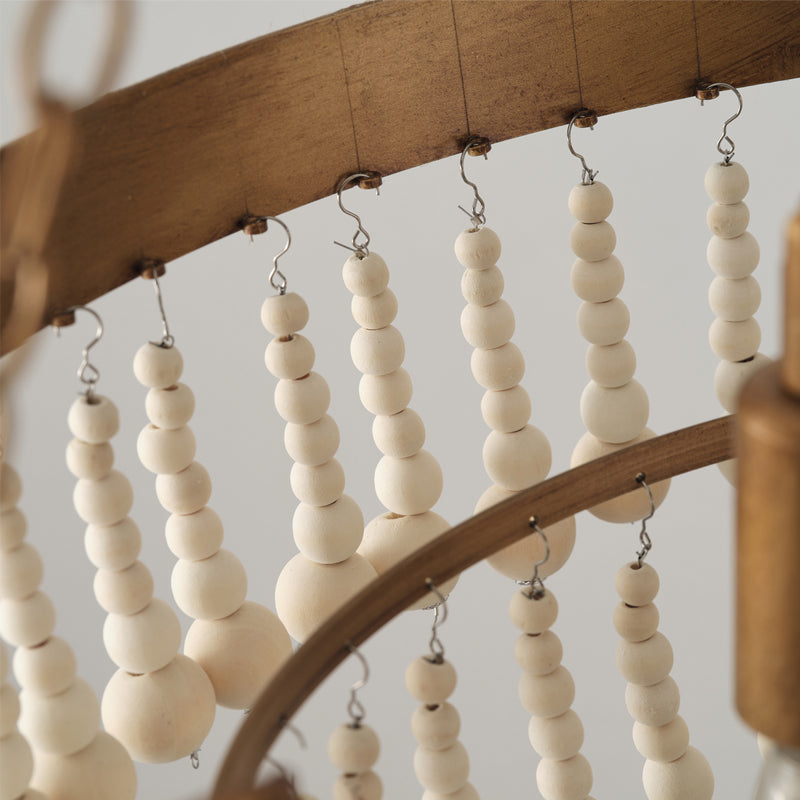 Avrinir Postmodern Luxury Large Wooden Chandelier