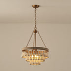 Avrinir Postmodern Luxury Large Wooden Chandelier