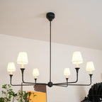 Arthaila Vintage Industrial Grande Fabric Chandelier
