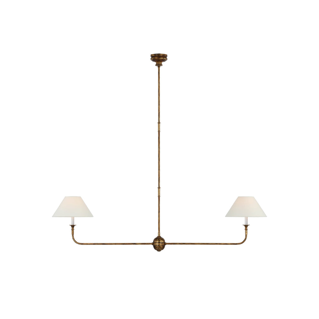 Silva Modern Linear LED Chandelier Living Room Bedroom