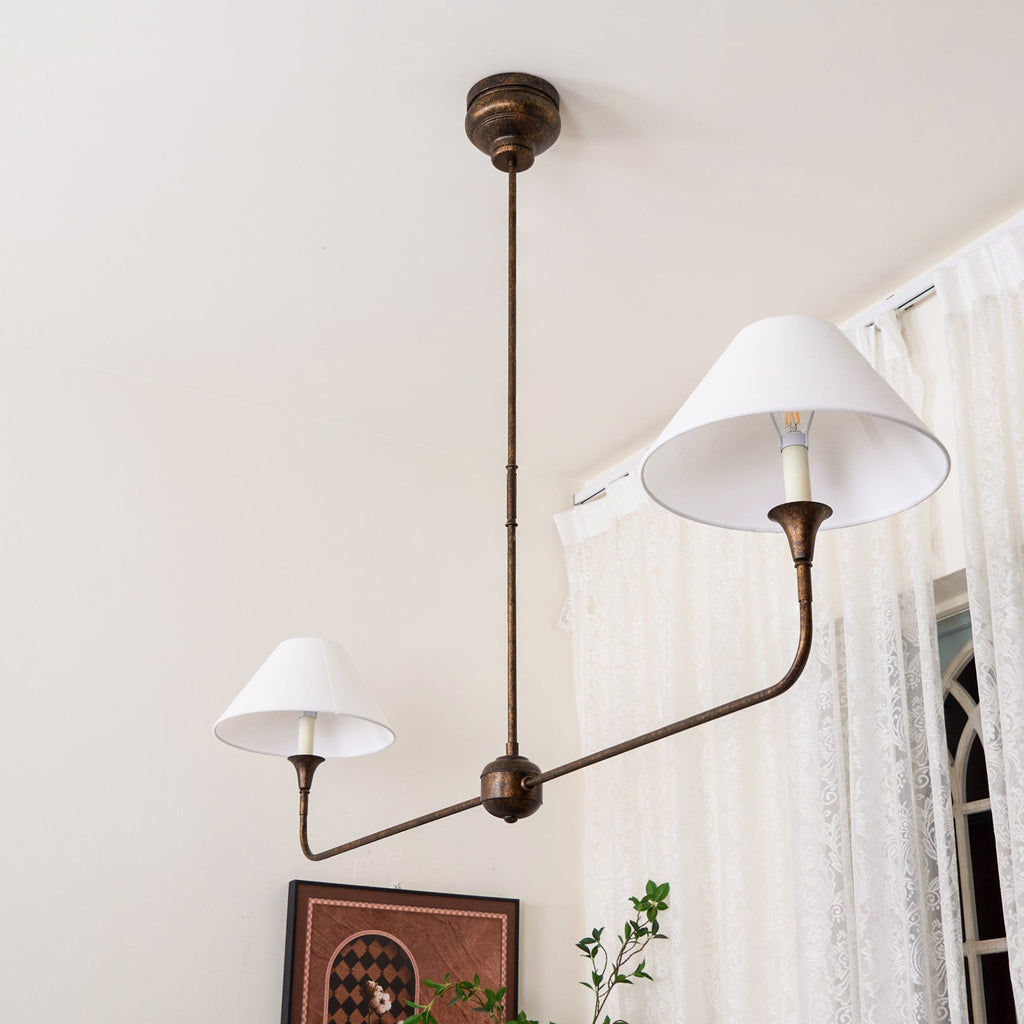 Silva Modern Linear LED Chandelier Living Room Bedroom