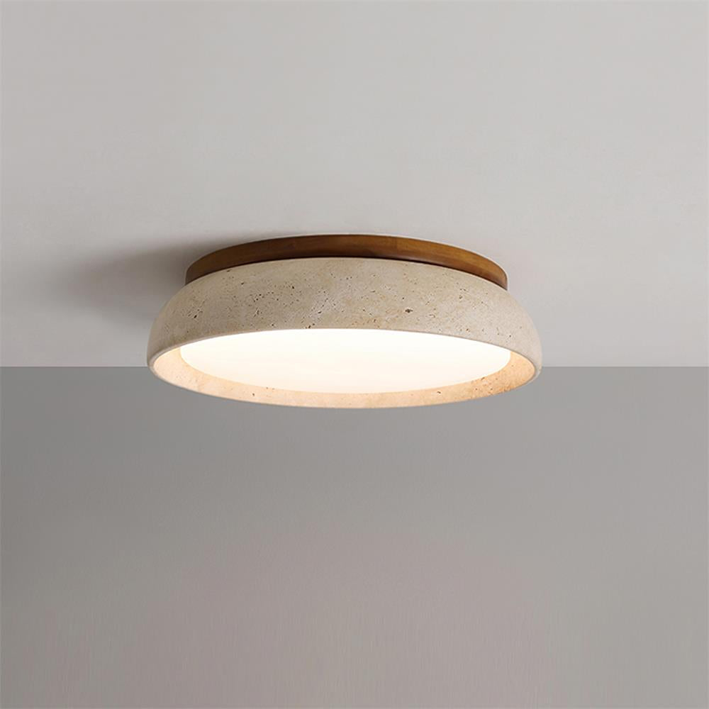 Ritta Ceiling Light Piedra Travertine - Letslighting