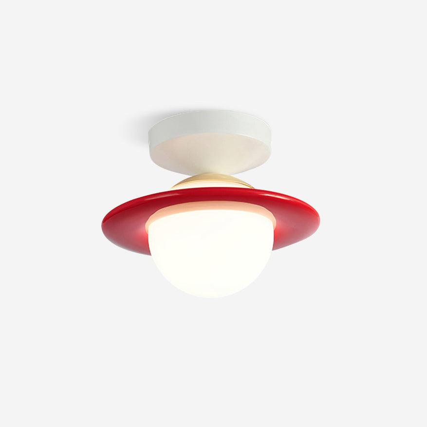 Ceiling Light Playful Planet Shape Soft Glow Whimsical Modern