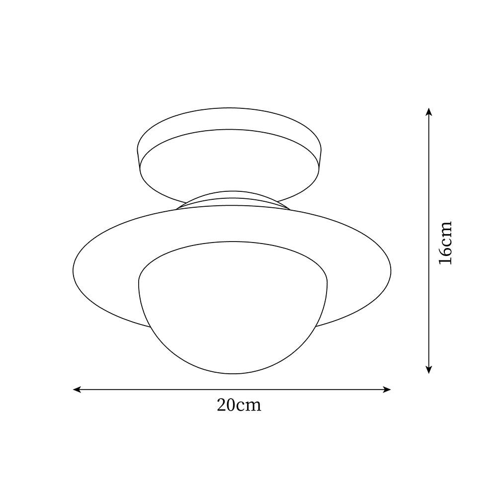 Ceiling Light Playful Planet Shape Soft Glow Whimsical Modern
