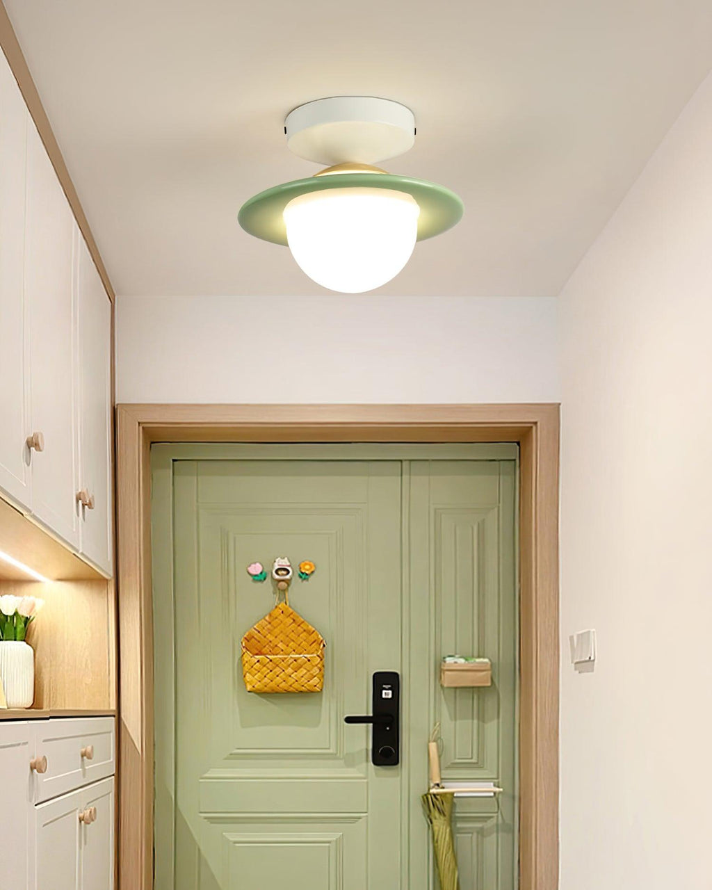 Ceiling Light Playful Planet Shape Soft Glow Whimsical Modern
