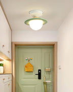 Ceiling Light Playful Planet Shape Soft Glow Whimsical Modern