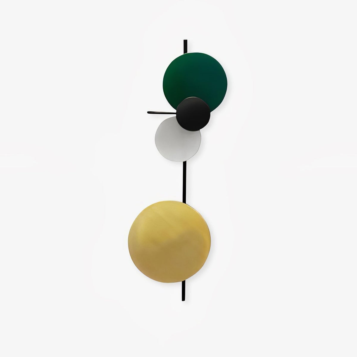 Lustra Wall Lamp Magnetic Discs Artistic