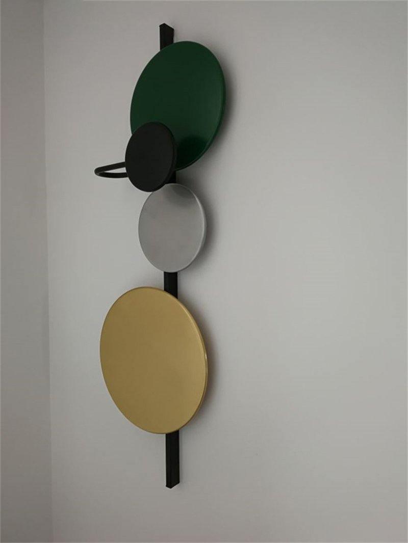 Lustra Wall Lamp Magnetic Discs Artistic