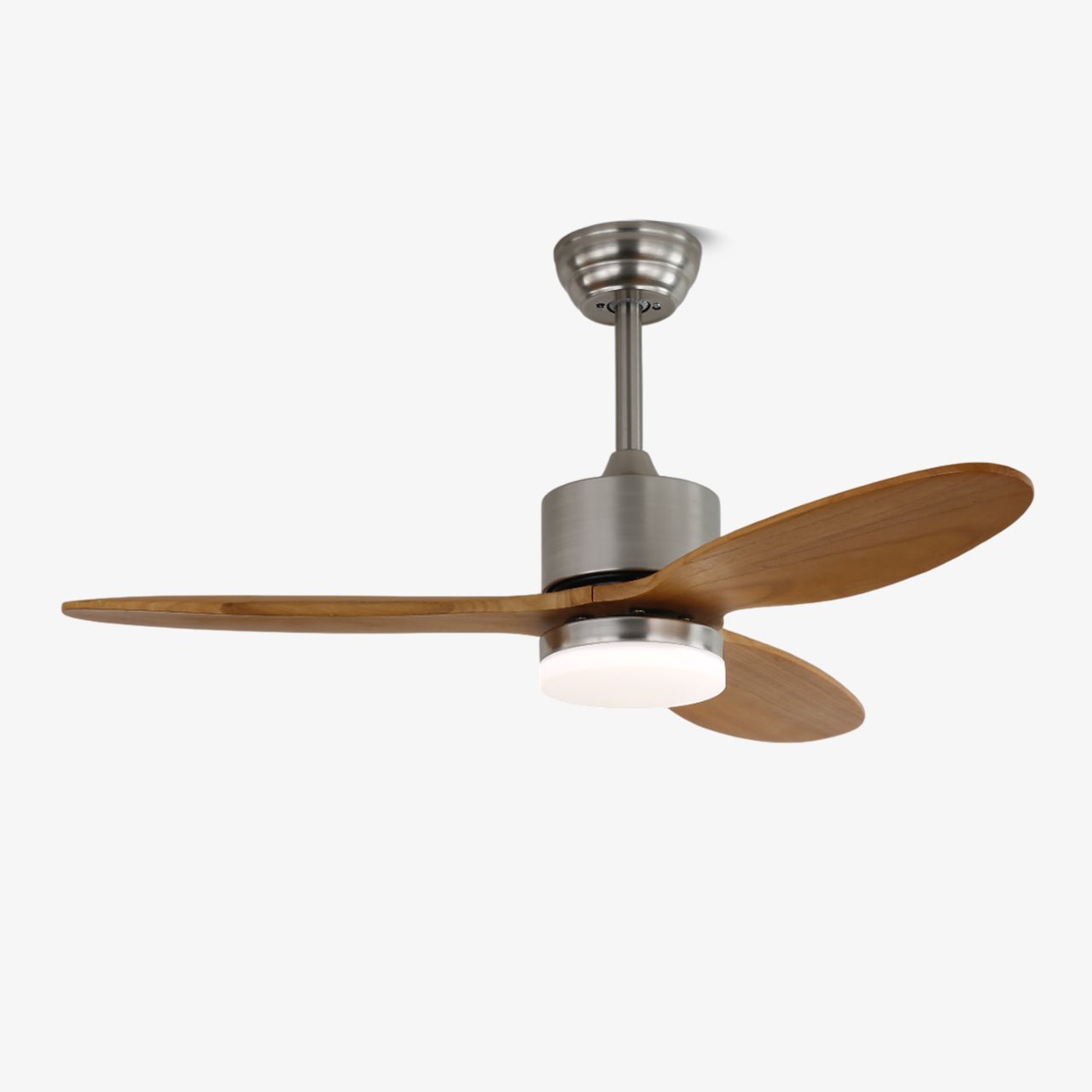 Elara Minimalist Wood Ceiling Fan Light