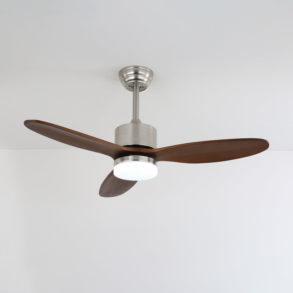 Elara Minimalist Wood Ceiling Fan Light