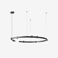 Lustra Pendant Lamp Round Black Ring