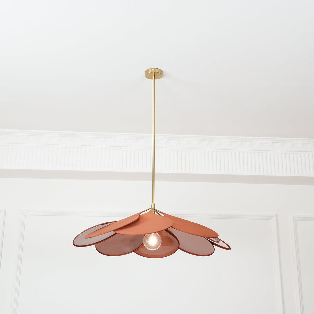 Zerithire Fabric Nature-inspired Pendant Lamp